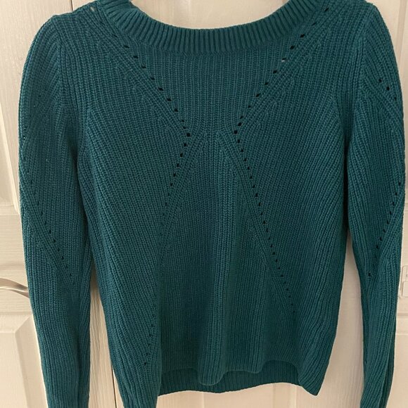 VILA Teal Sweater Size S - Picture 1 of 3